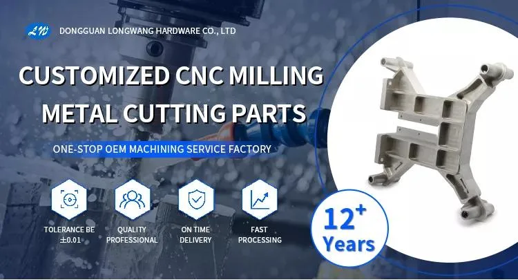 OEM Machined Factory Machined Manufacturing Customized Aluminum Steel Metal CNC Milling Machining Service