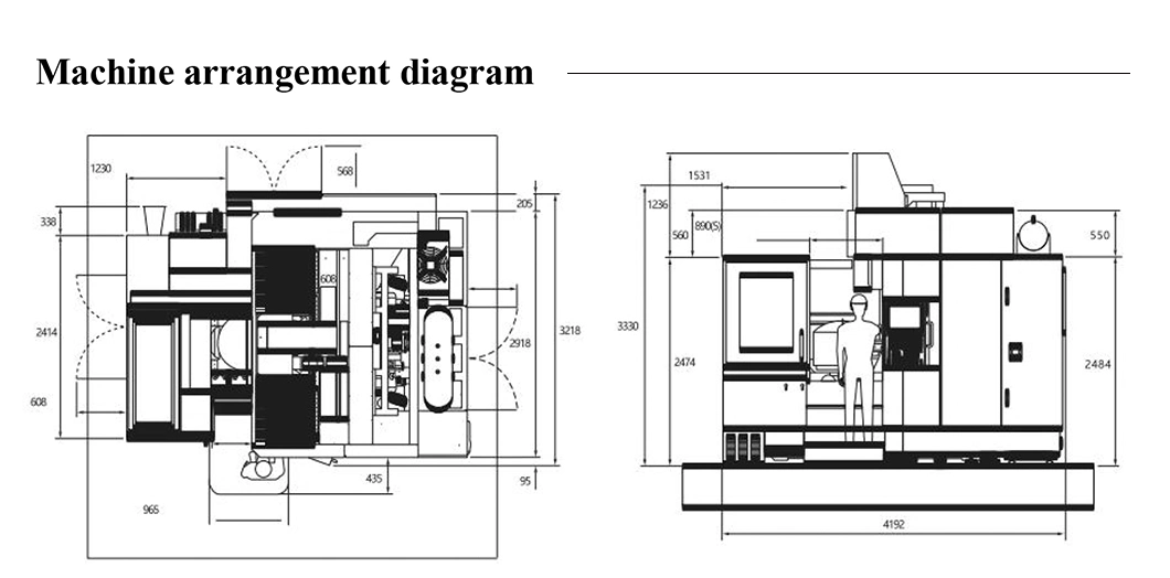 Jtc Tool Delem CNC Control System 5 Axis CNC Machining for Aluminium Parts Gmu400 5 Axis Horizontal Milling Machine China 5 Axis Turn Mill Machining Center