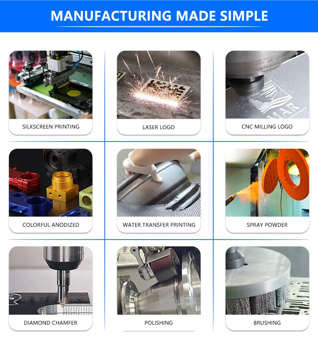 CNC Machining Parts Metal CNC Milling CNC Turn Mill 5 Axis Machining Machining Aluminum Parts